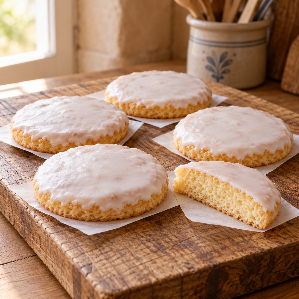Tortas de Alcázar glaseadas