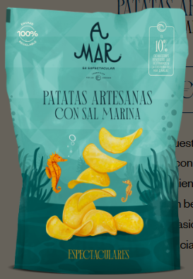Patatas Artesanas con Sal Marina