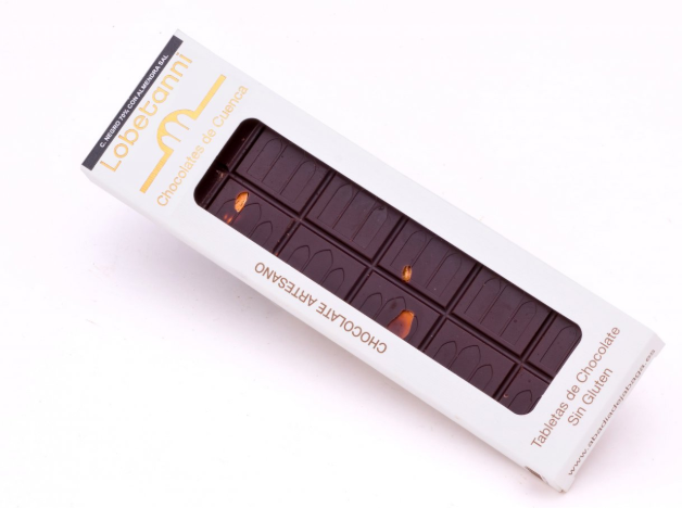 TABLETA CHOCOLATE NEGRO CON ALMENDRA A LA SAL