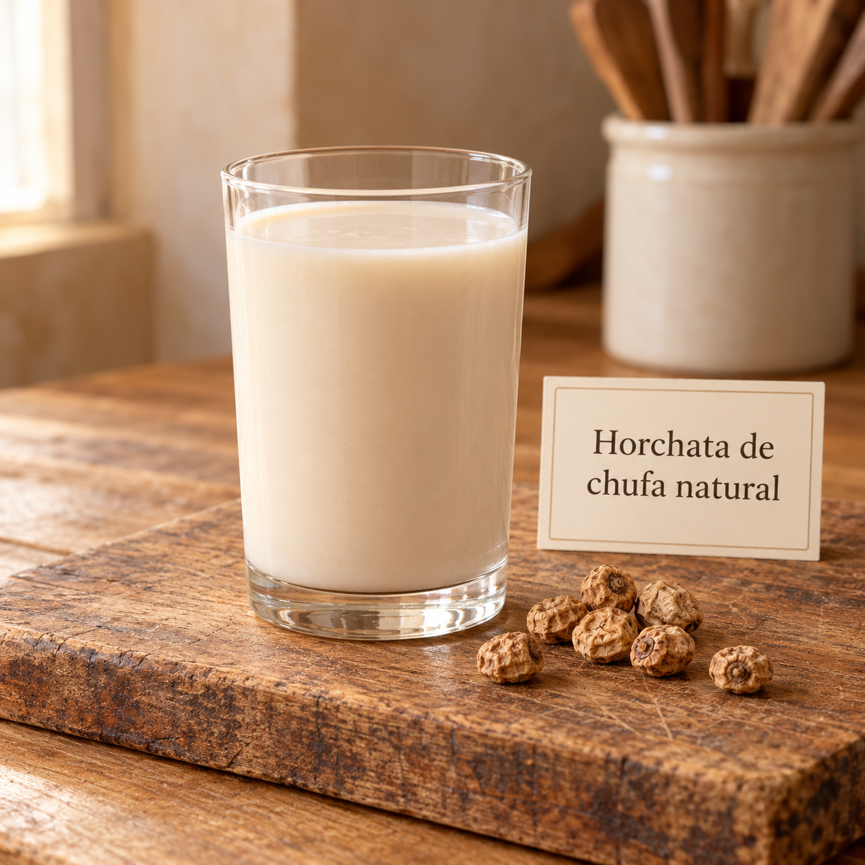 Horchata de chufa natural