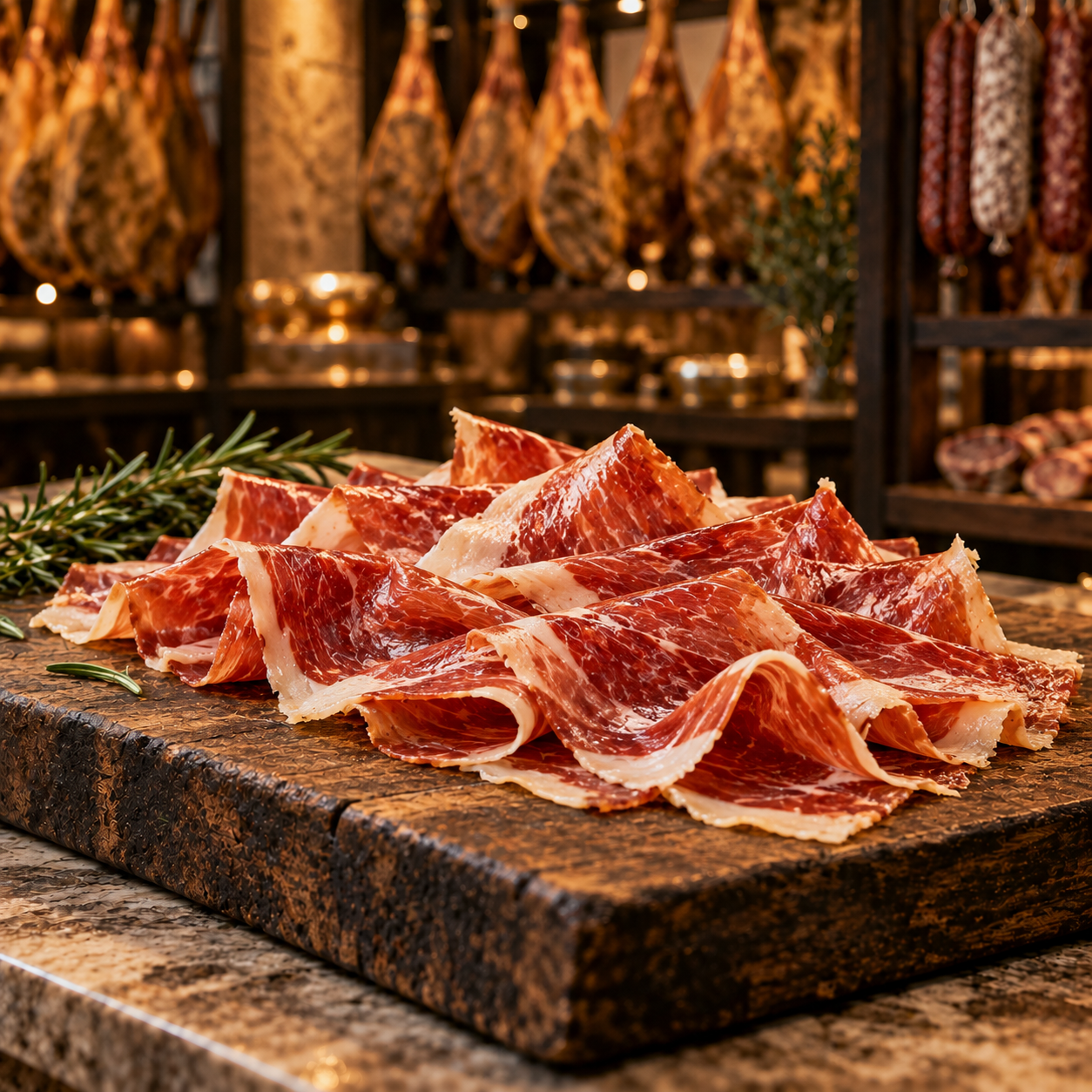 Cecina de León IGP, loncheada