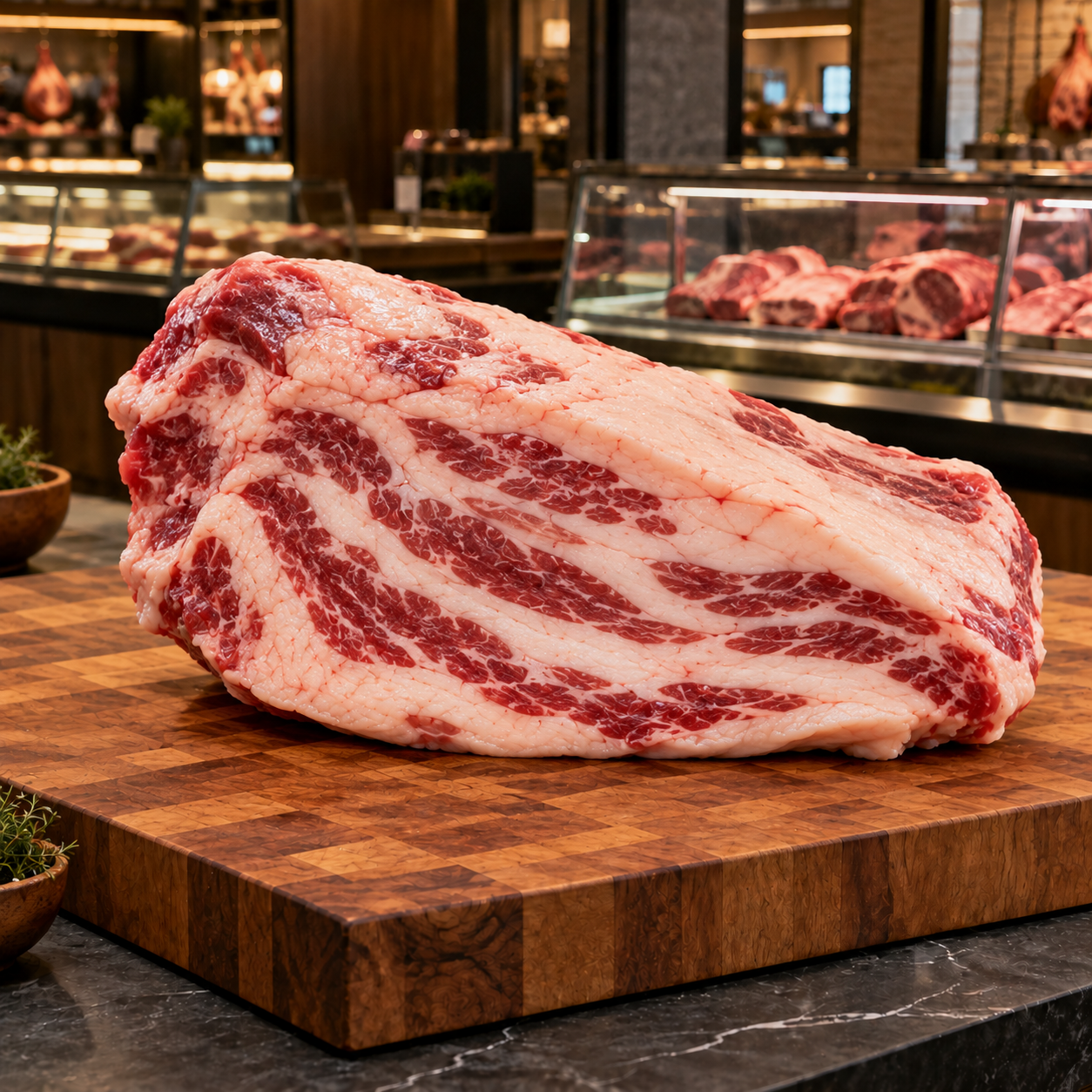 Cerdo ibérico — papada