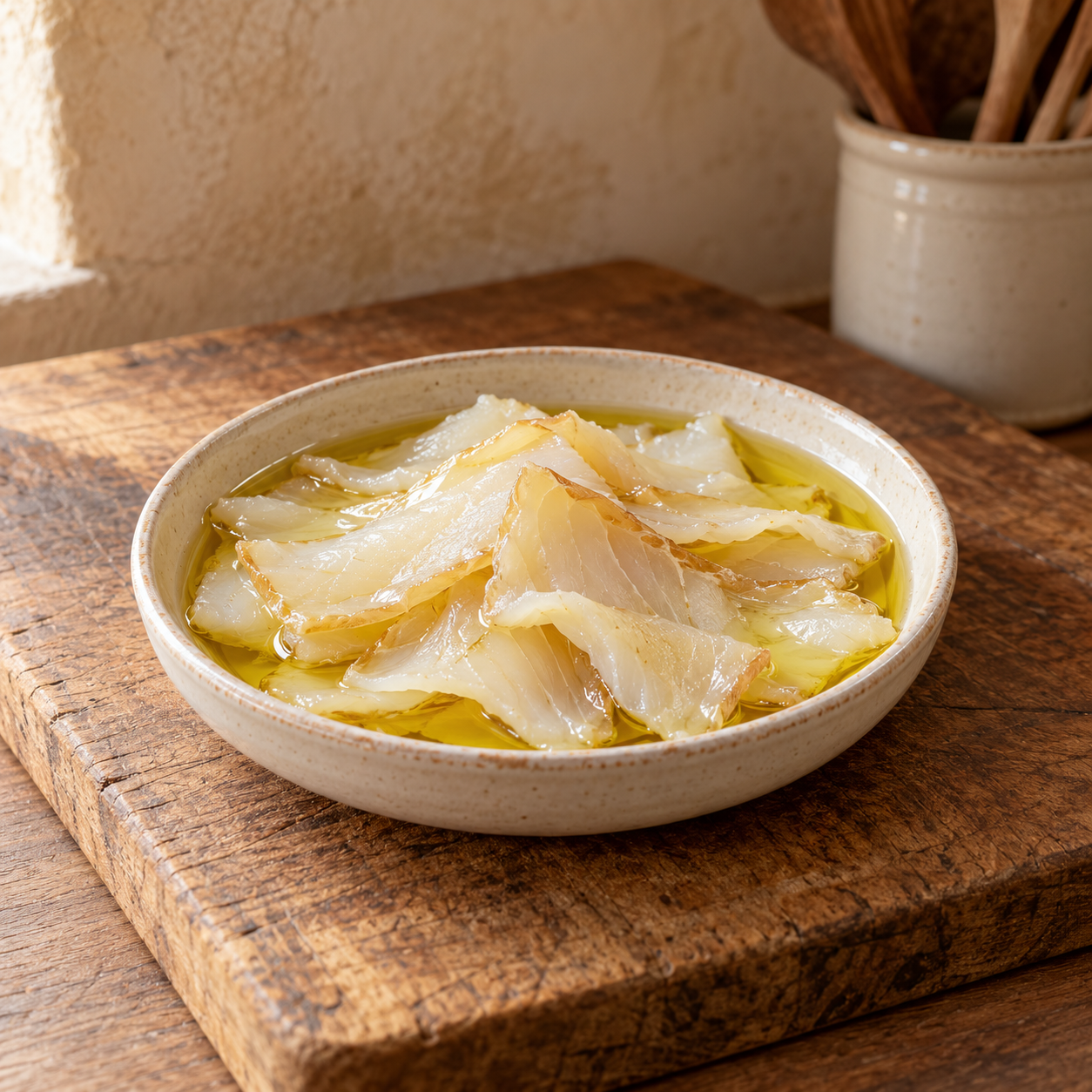 Bacalao ahumado en aceite de oliva