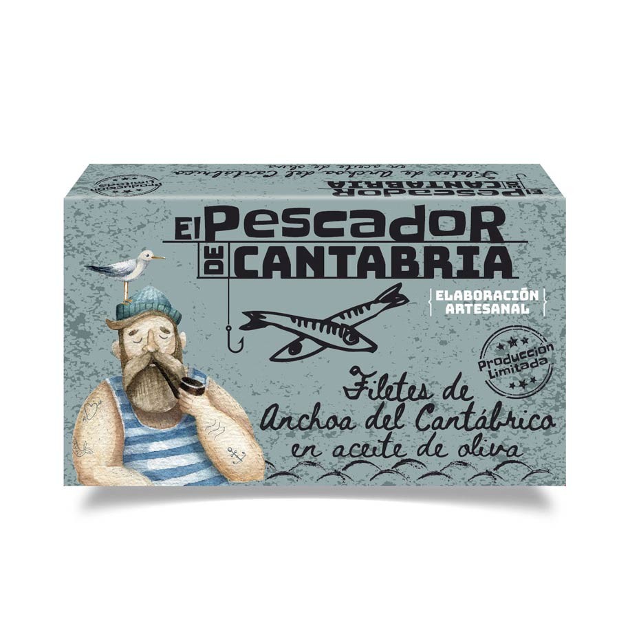 Filetes de Anchoas del Cantábrico (14-16 filetes)