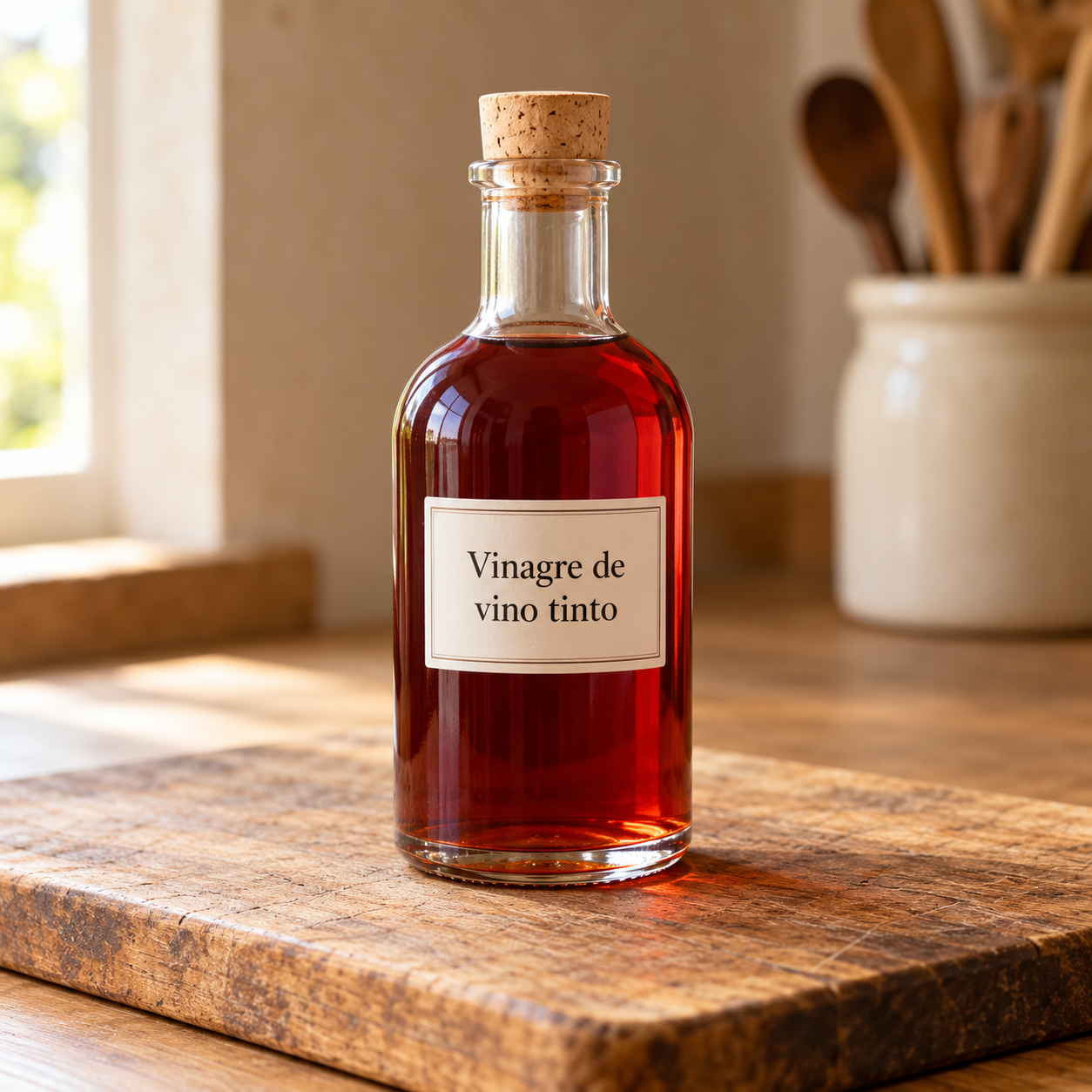 Vinagre de vino tinto artesanal
