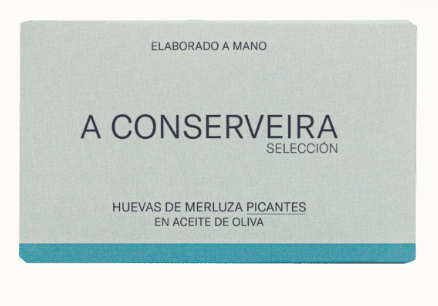 Huevas de merluza en aceite de oliva picantes