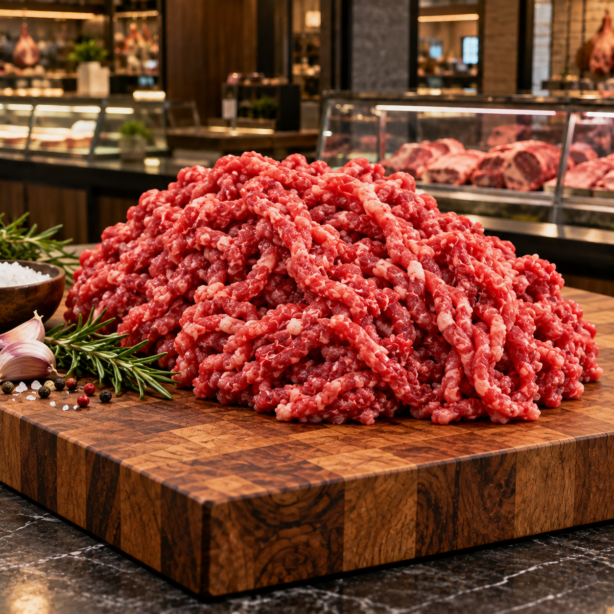 Vaca — carne picada