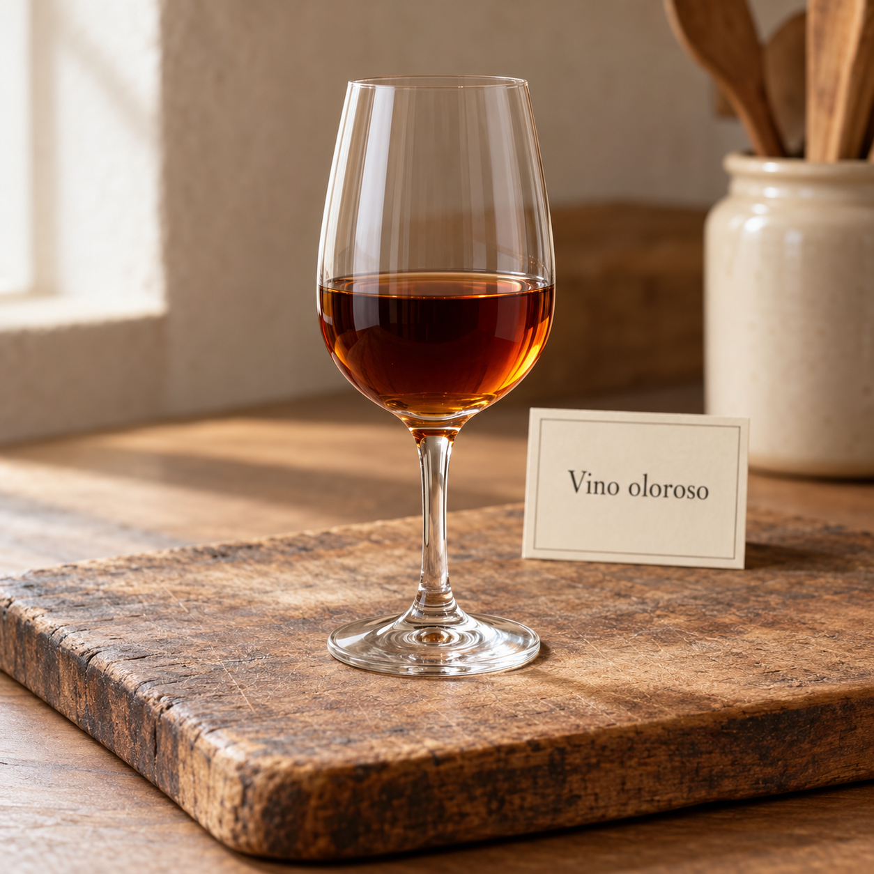 Copa de vino oloroso