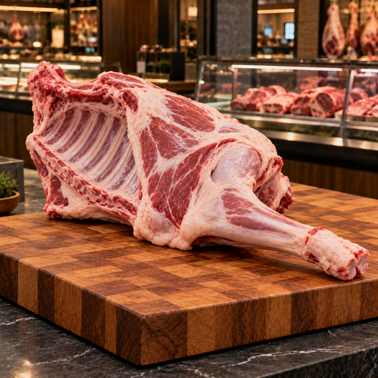 Cabrito lechal — cuarto delantero