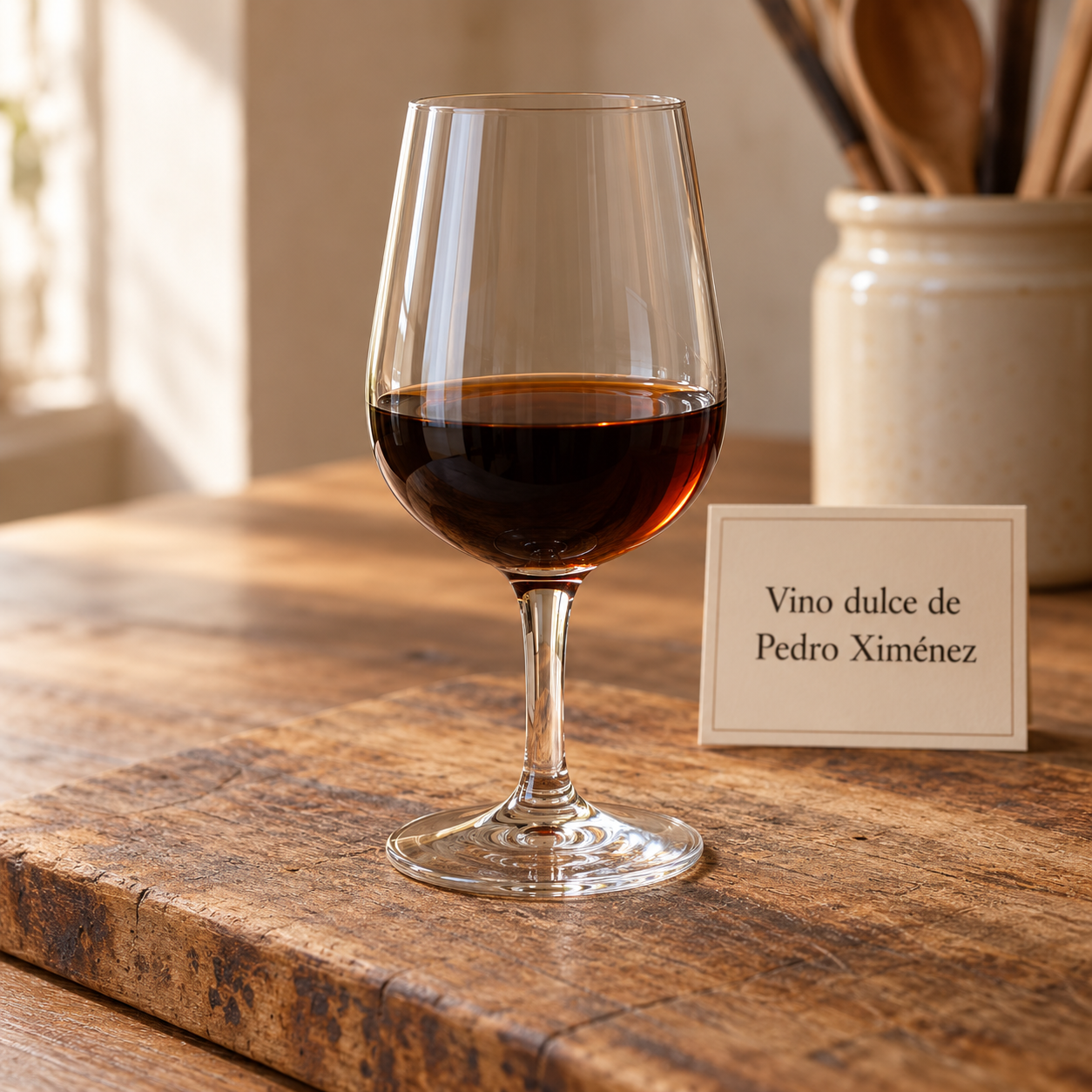 Vino dulce de Pedro Ximénez
