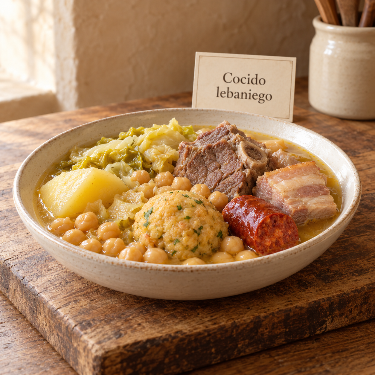 Cocido lebaniego tradicional