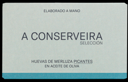 Huevas de merluza en aceite de oliva picantes