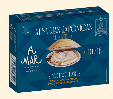 Almejas Japónicas al Natural