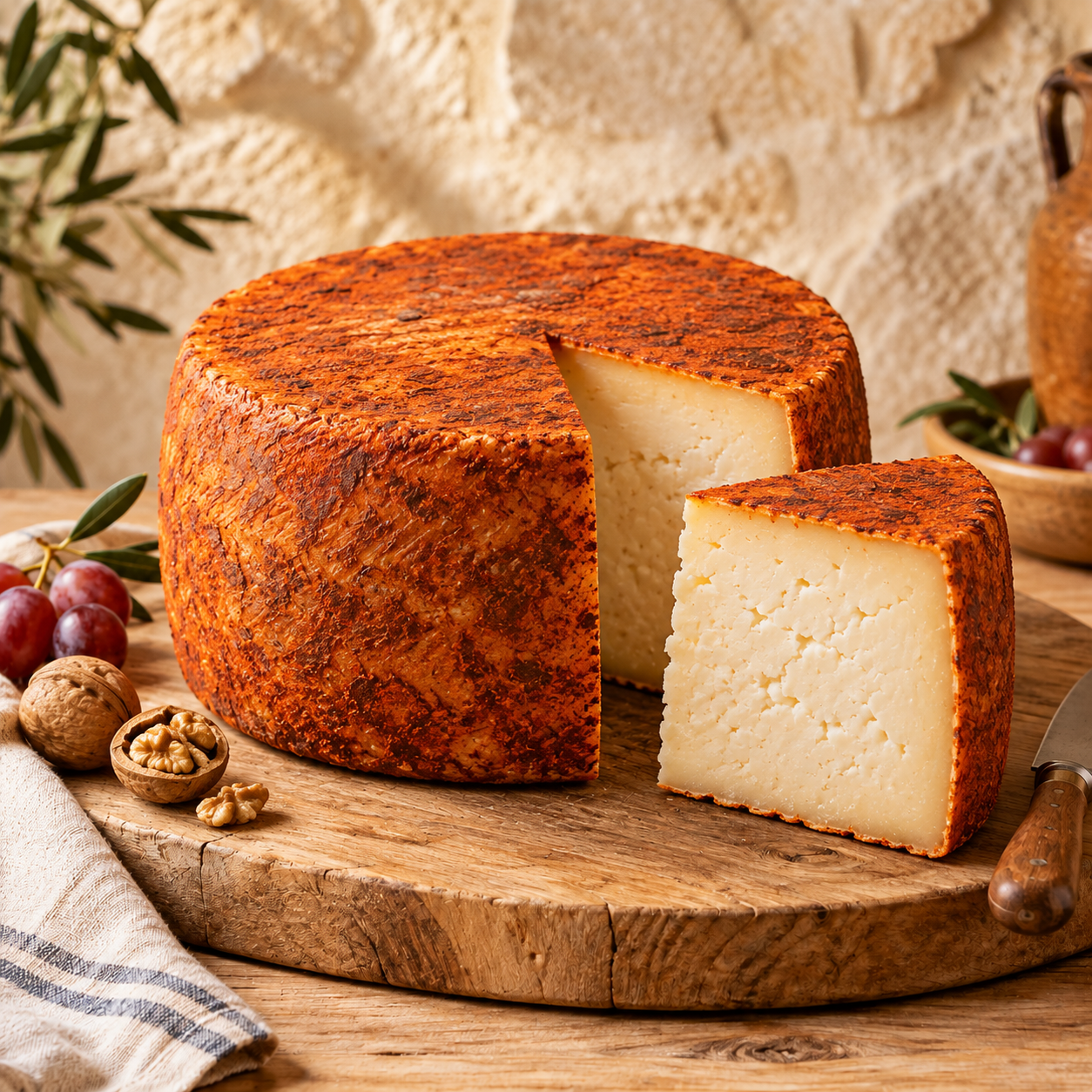Queso Idiazábal DOP — natural, cuña