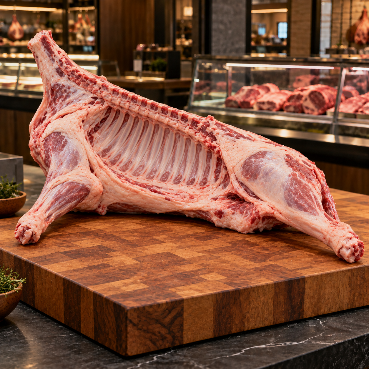 Cabrito lechal — medio