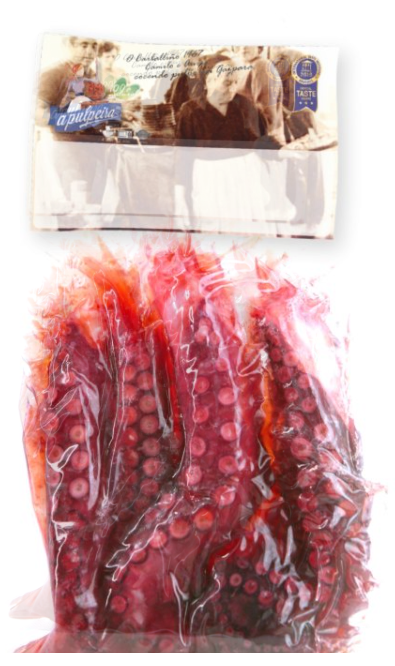 Patas de pulpo cocidas – 4 Uds.