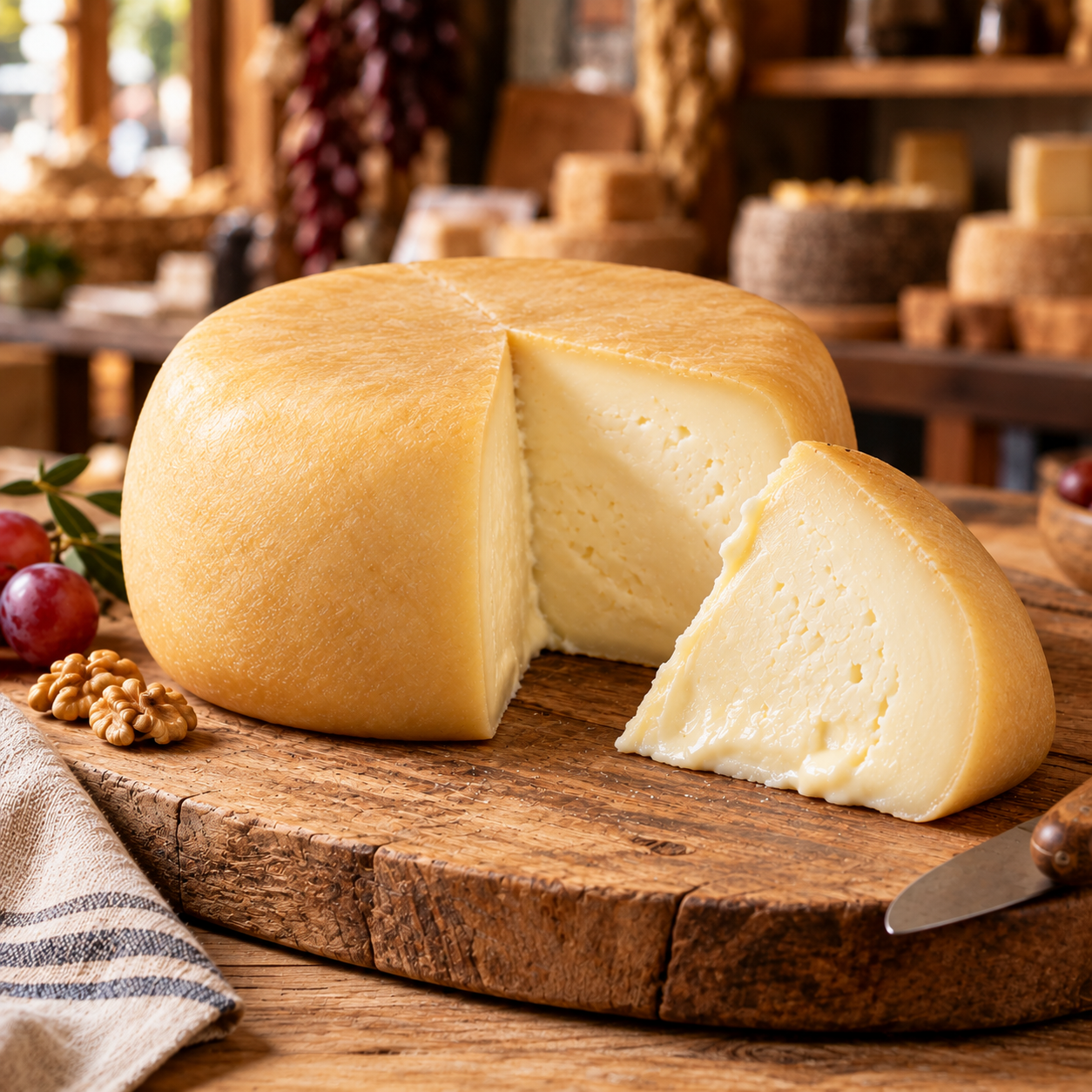 Queso de Mallorca — oveja curado
