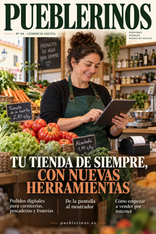 La tienda de siempre, ahora digital: el comercio rural abraza el futuro