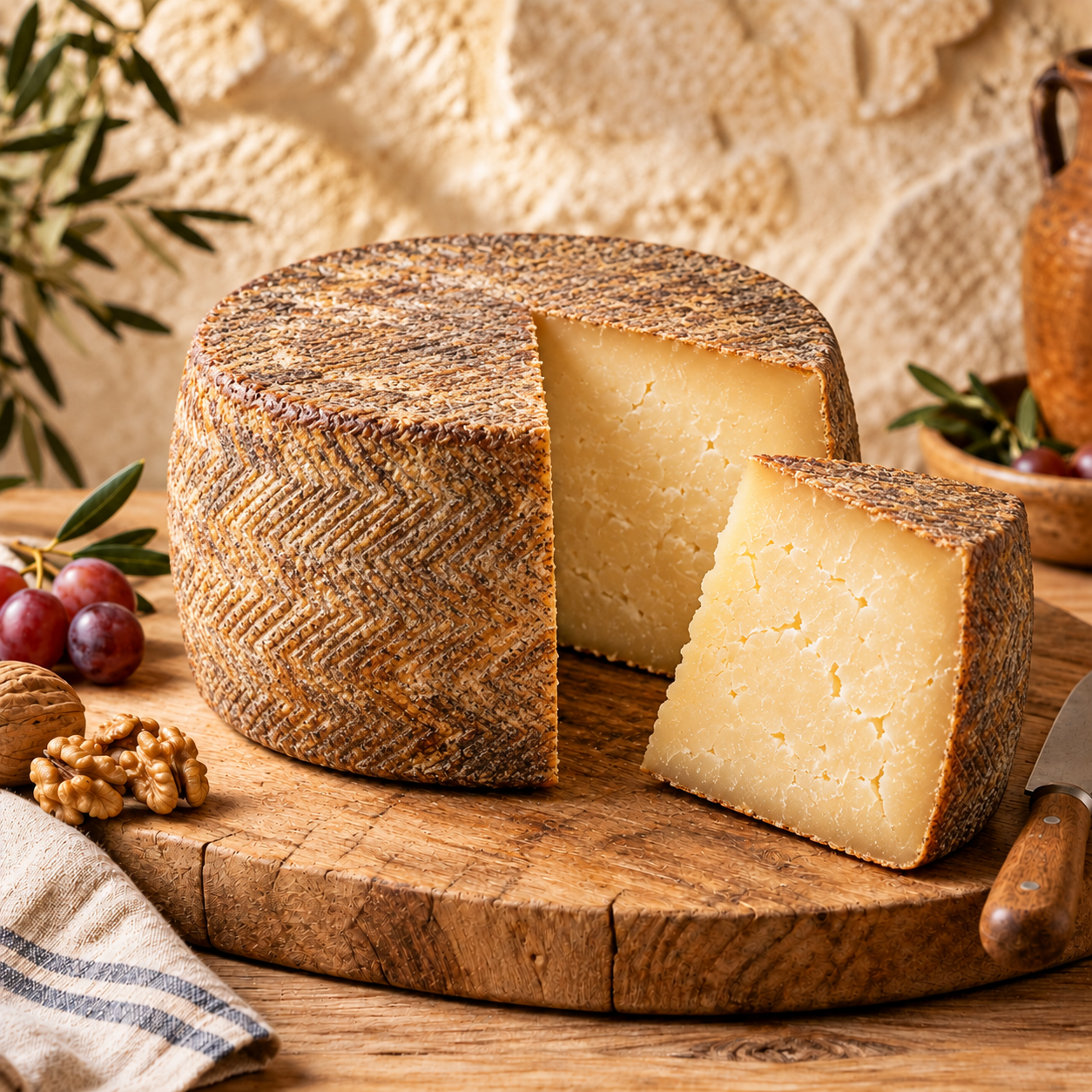 Queso de vaca gallega — curado