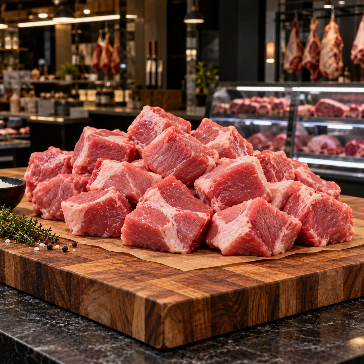 Cerdo blanco — magro para guisar
