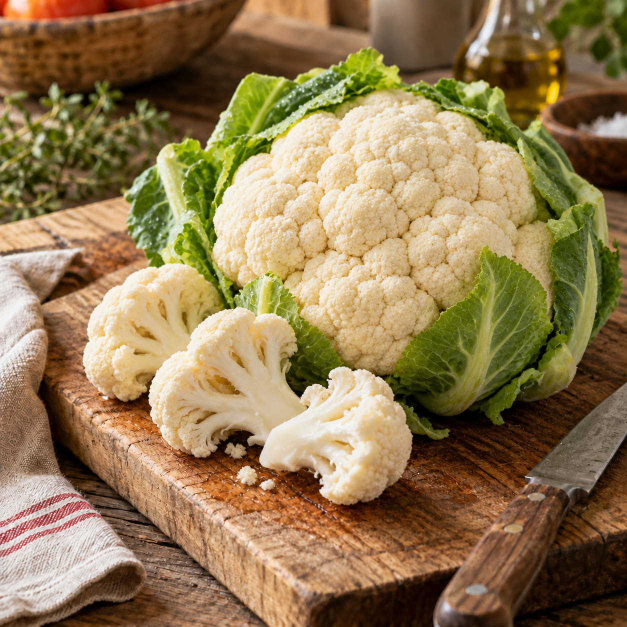Coliflor blanca