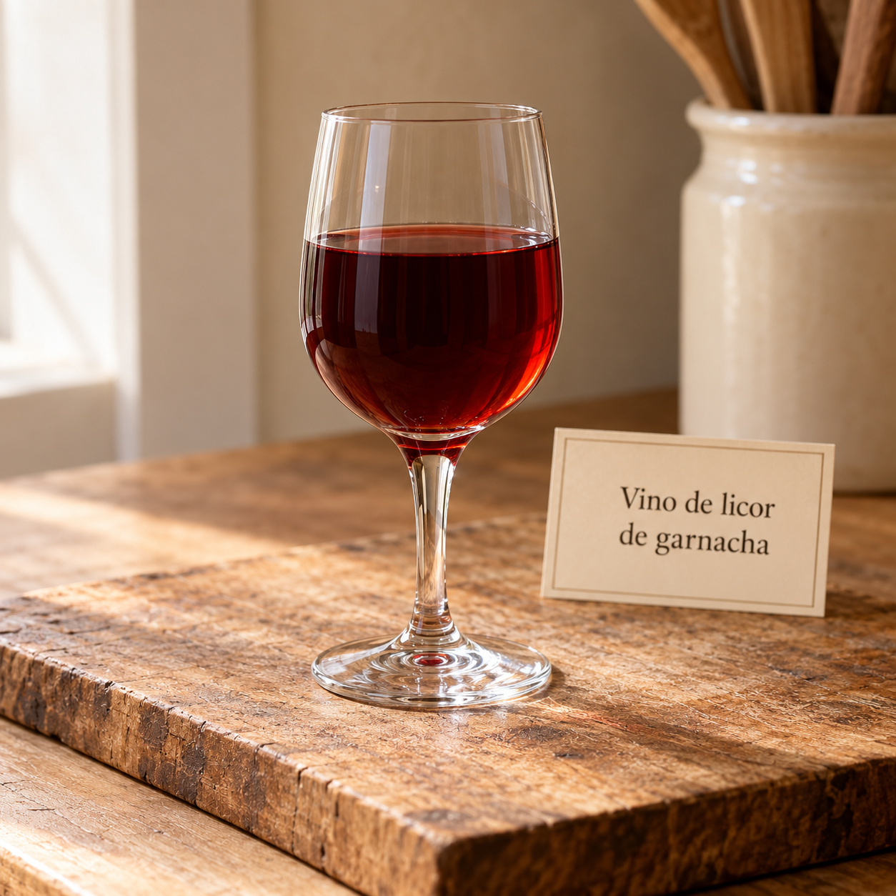Vino de licor de garnacha