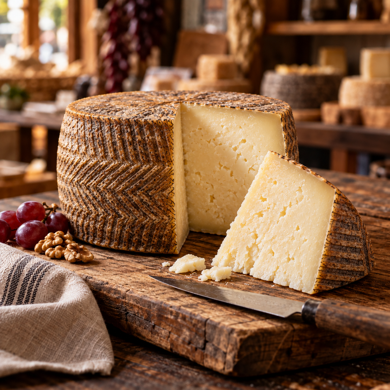 Queso Manchego DOP — artesano, semicurado