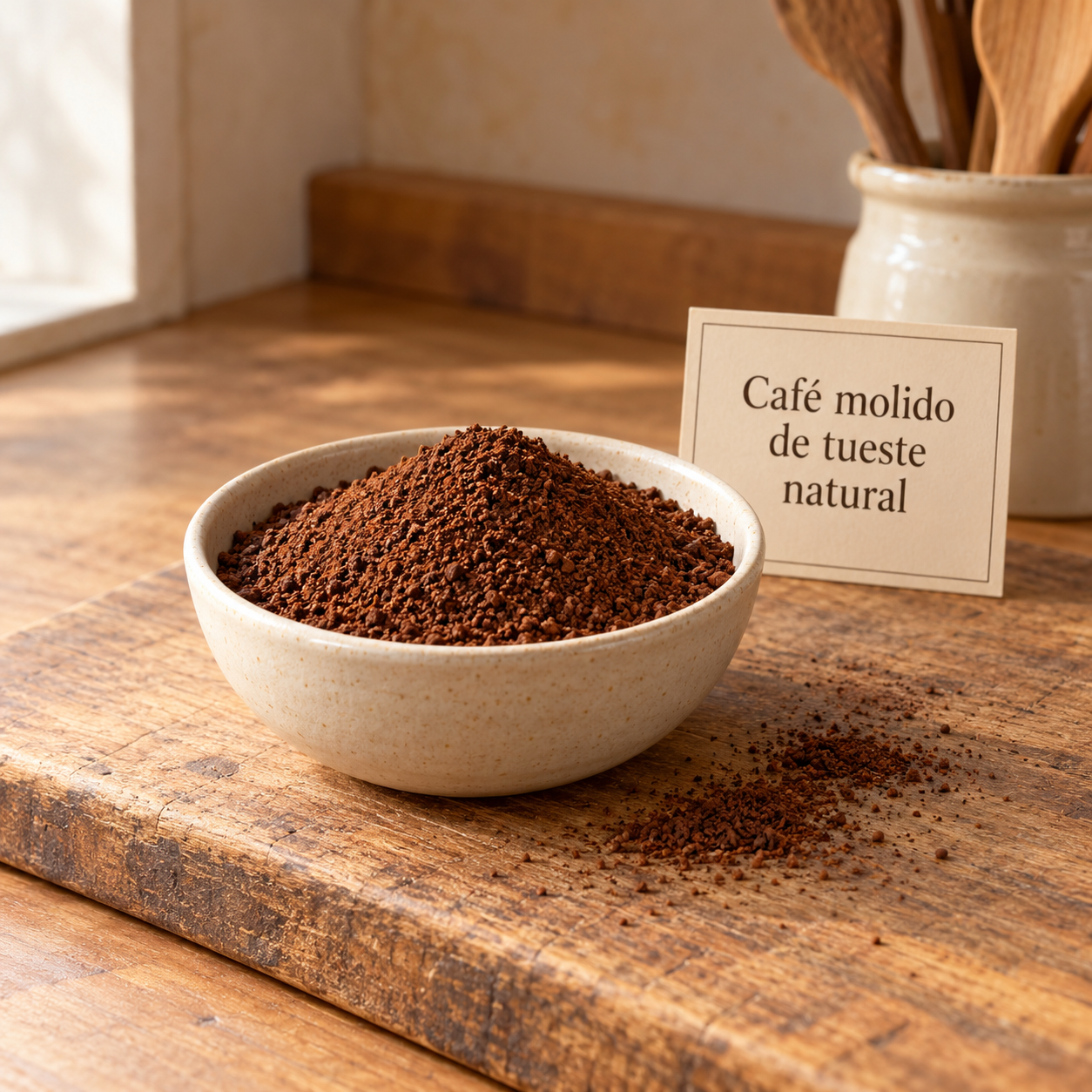 Café molido de tueste natural