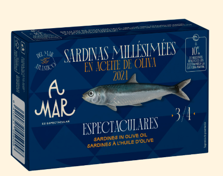 Sardinas MILLÉSIMÉES en Aceite de Oliva