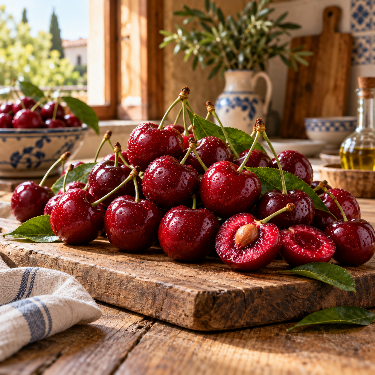 Cerezas Burlat