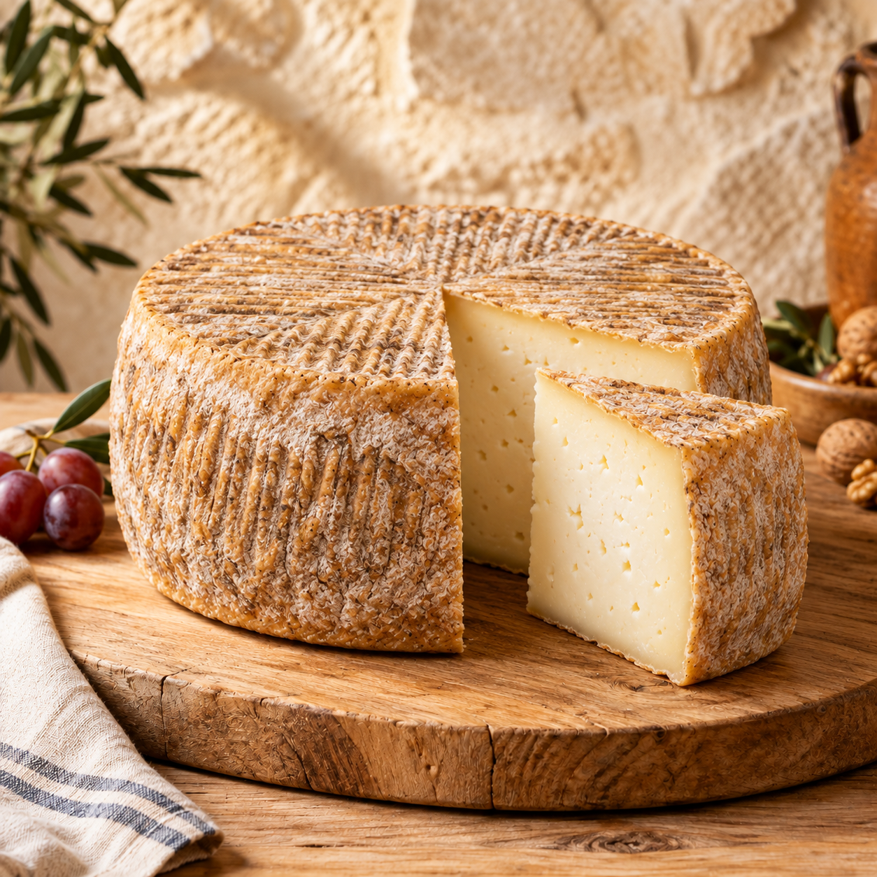 Queso fresco de Burgos — porciones