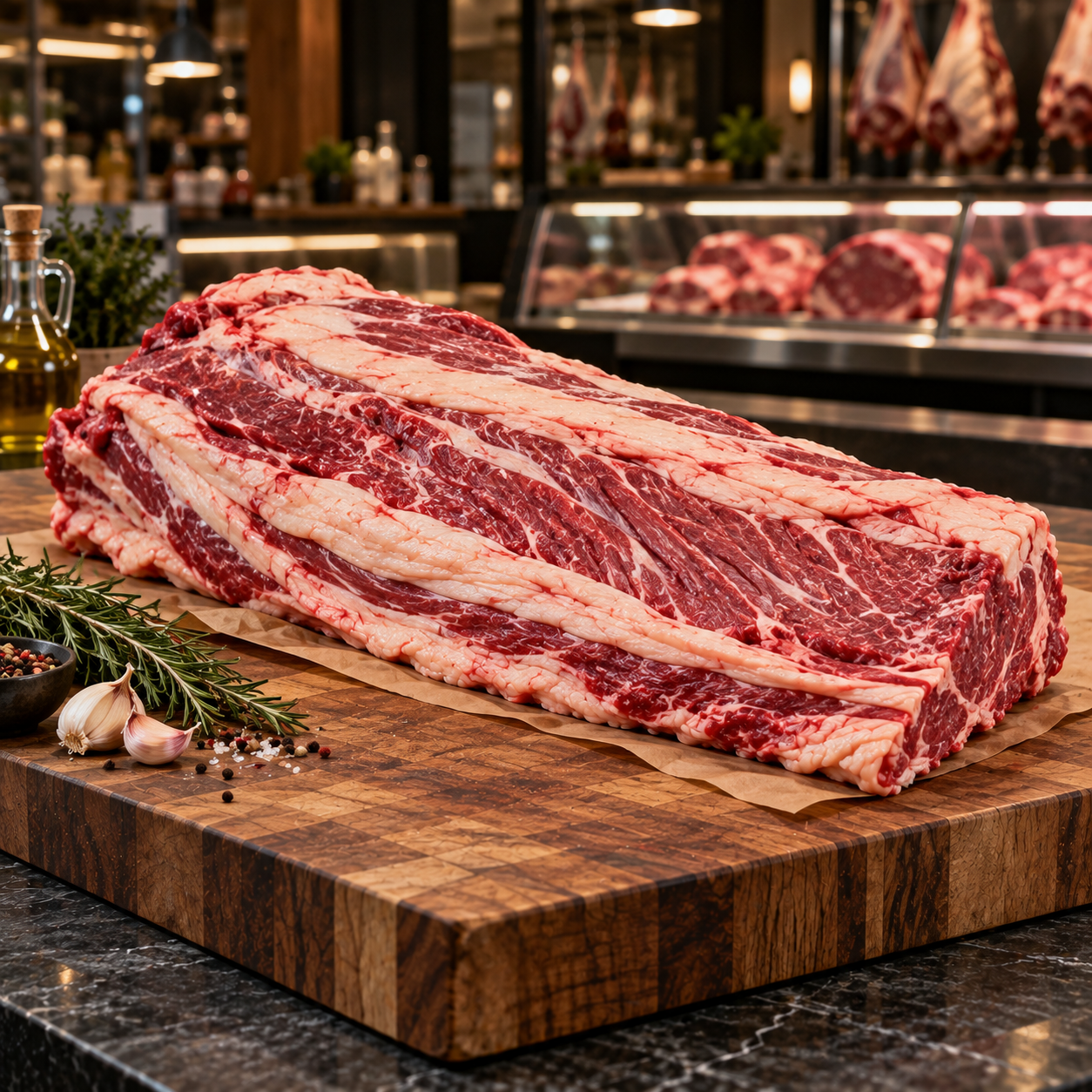 Buey auténtico — costillar