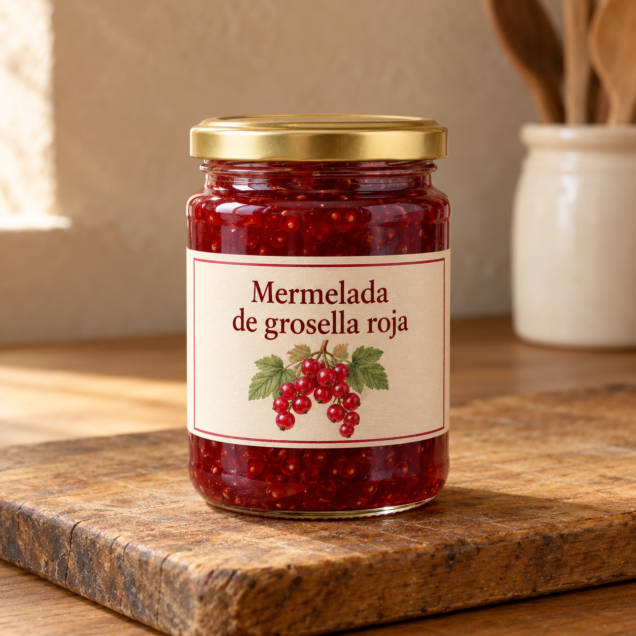 Mermelada de grosella roja