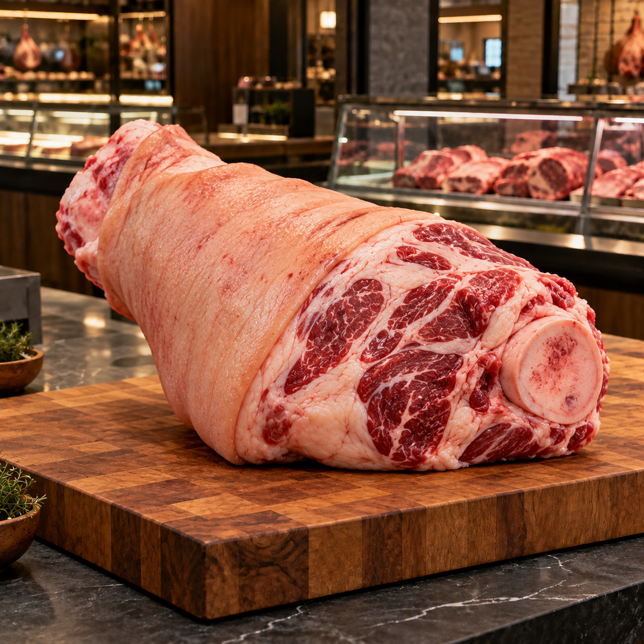 Cerdo ibérico — codillo