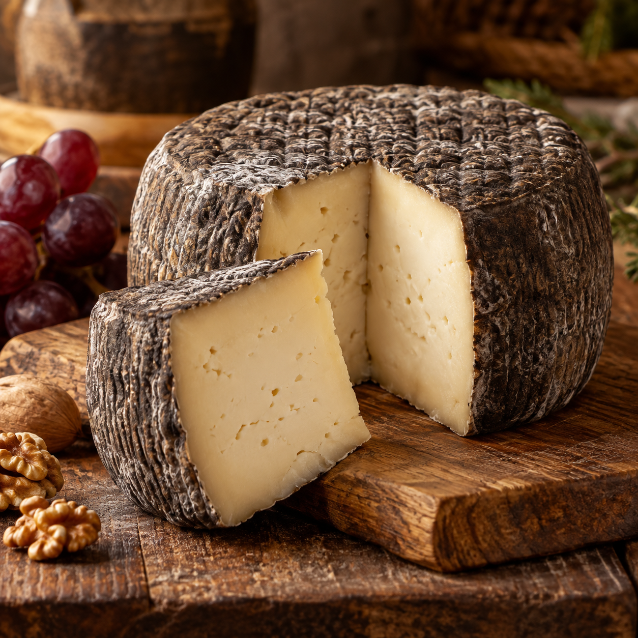 Queso de cabra de Málaga — semicurado