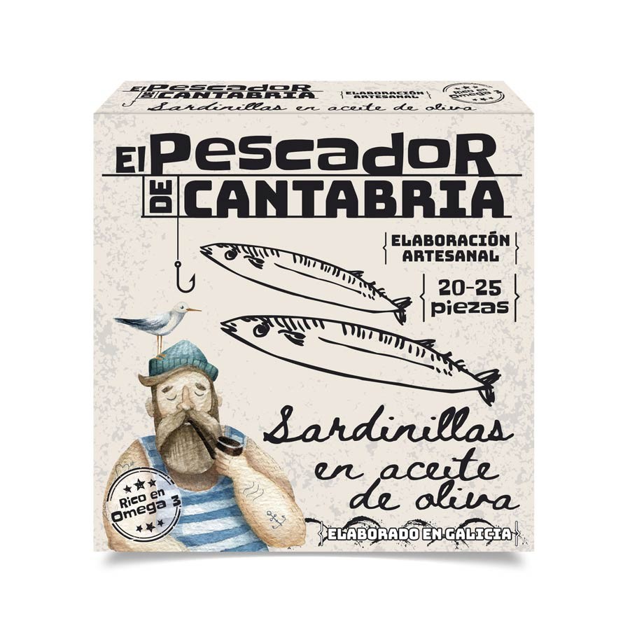 Sardinillas de Galicia en Aceite de Oliva