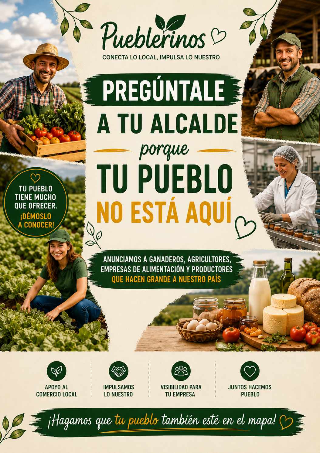 Iniciativa para ganaderos, artesanos y productores