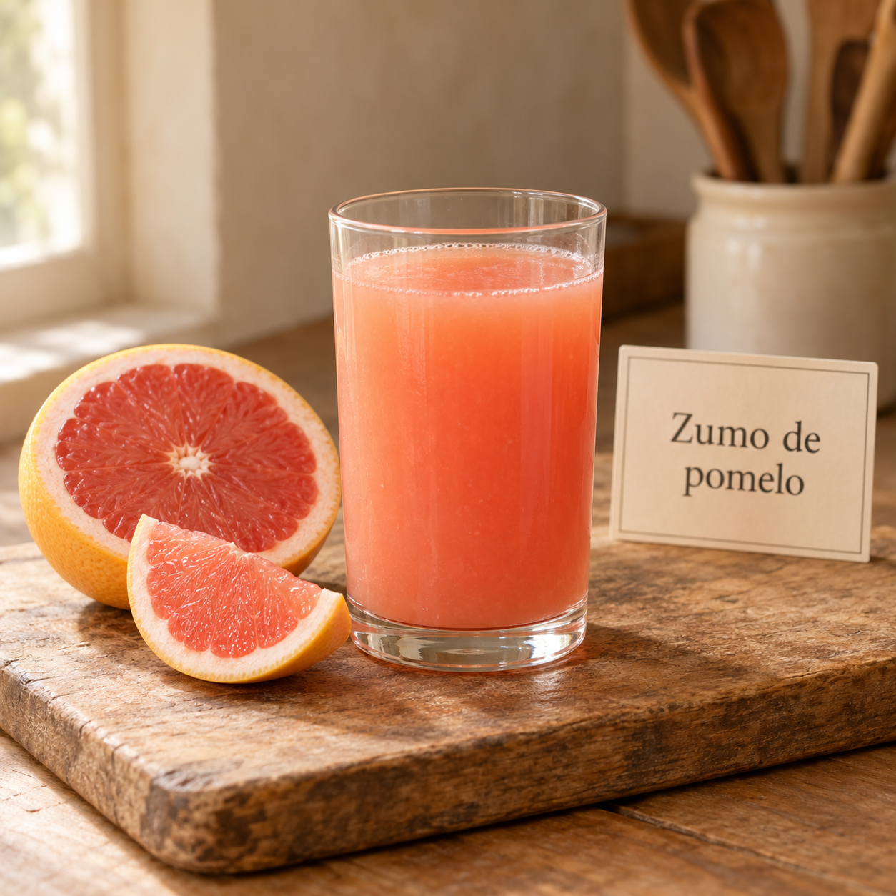 Zumo de pomelo natural