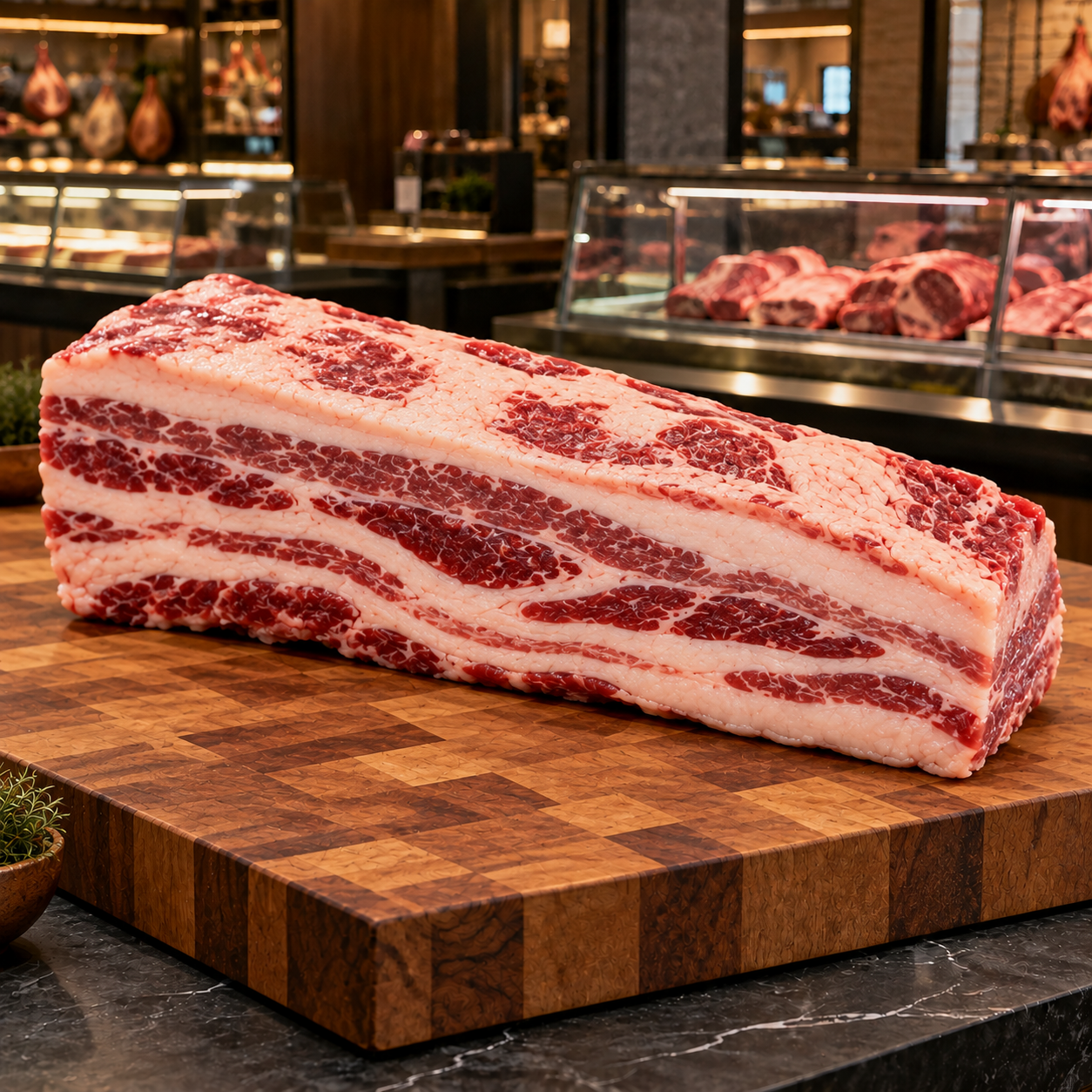 Cerdo ibérico — panceta