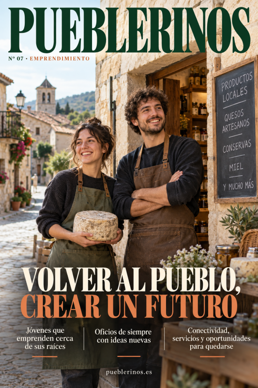 Jóvenes emprendedores en el pueblo: la nueva generación que revitaliza el rural