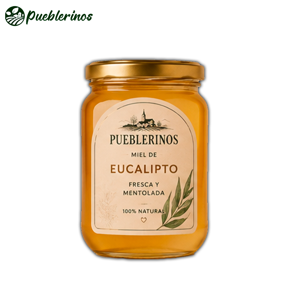 Bote de Miel Sabor Eucalipto 500g