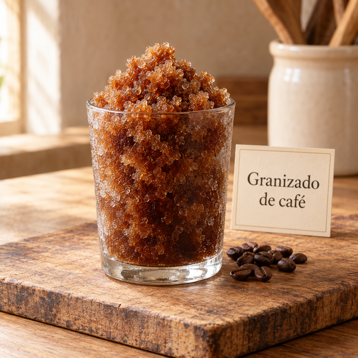Granizado de café artesanal