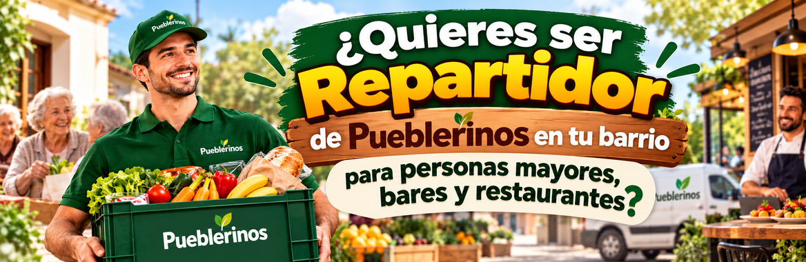 Se ofrece repartidor/a de Pueblerinos — Centro (Madrid)
