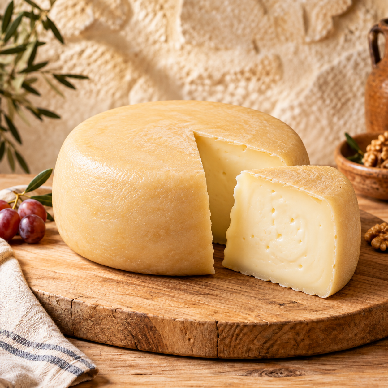 Queso Zamorano DOP — curado, pieza entera