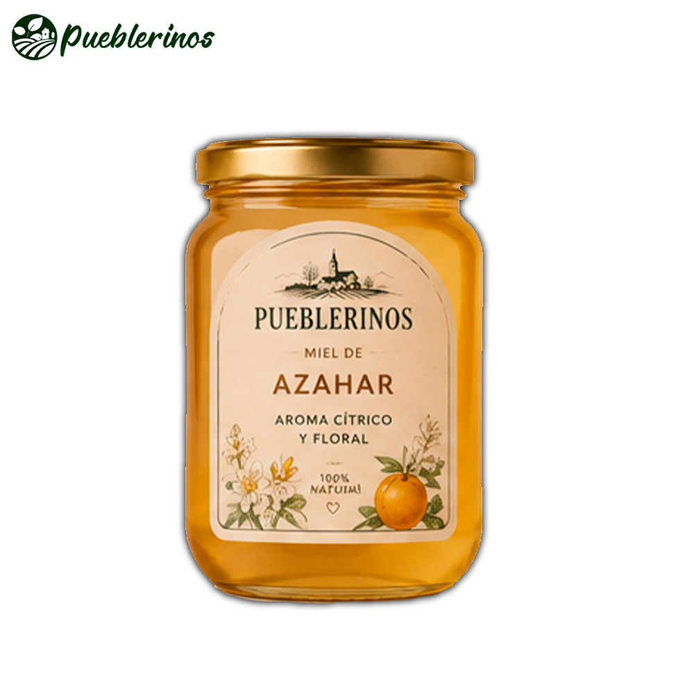 Bote de Miel Sabor Azahar 500g