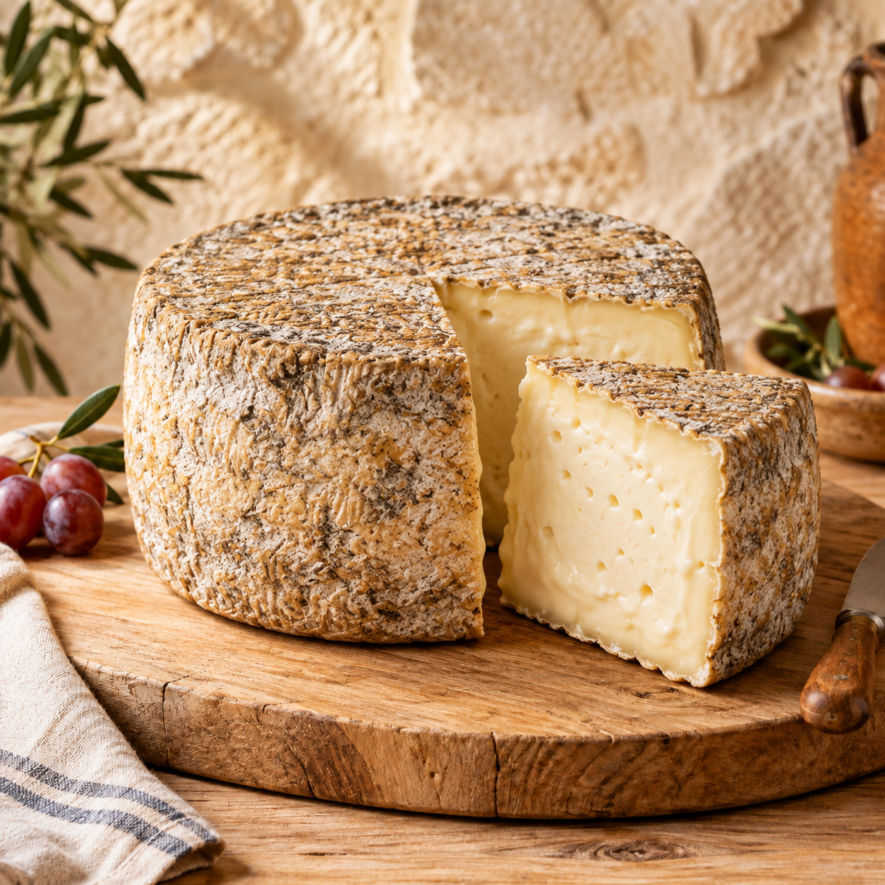 Queso Afuega'l Pitu DOP — atroncáu roxu