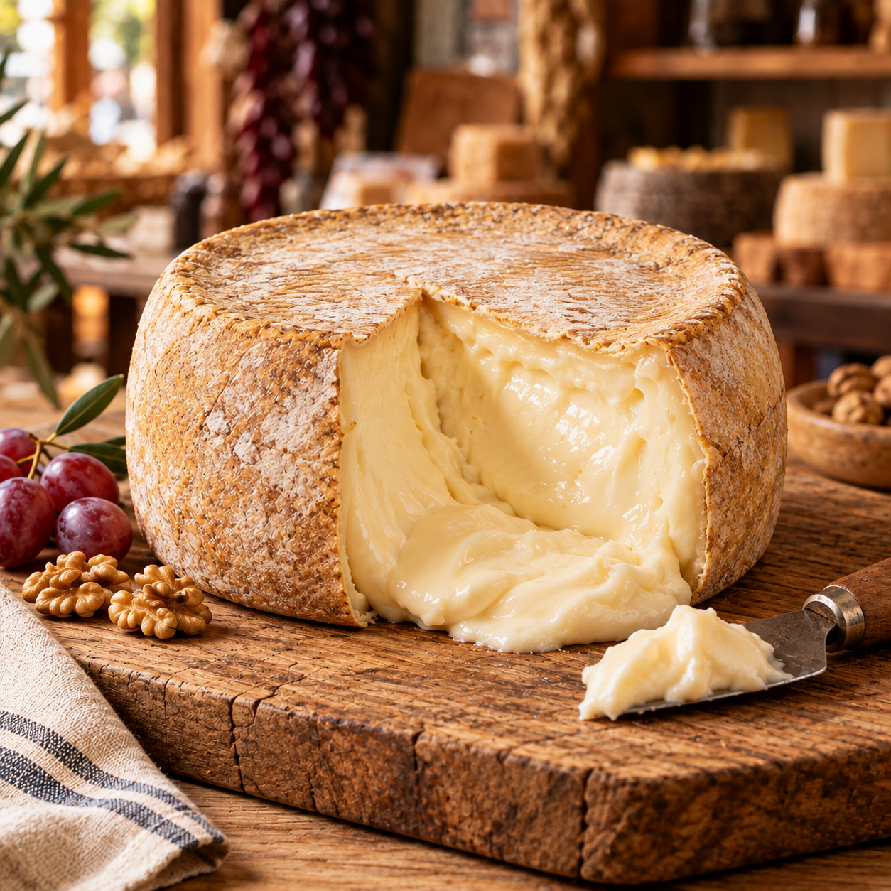 Queso de oveja con trufa
