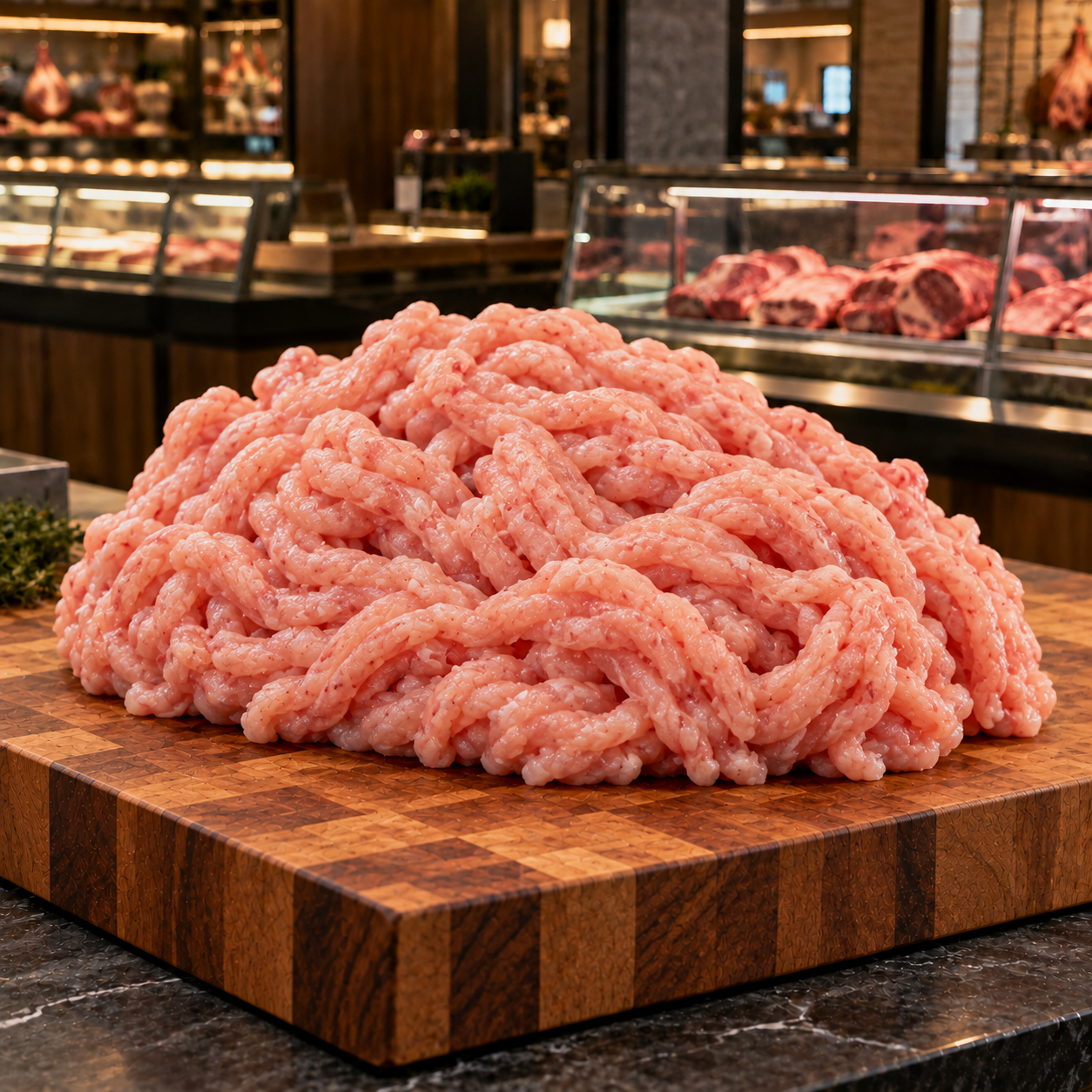 Pavo — carne picada