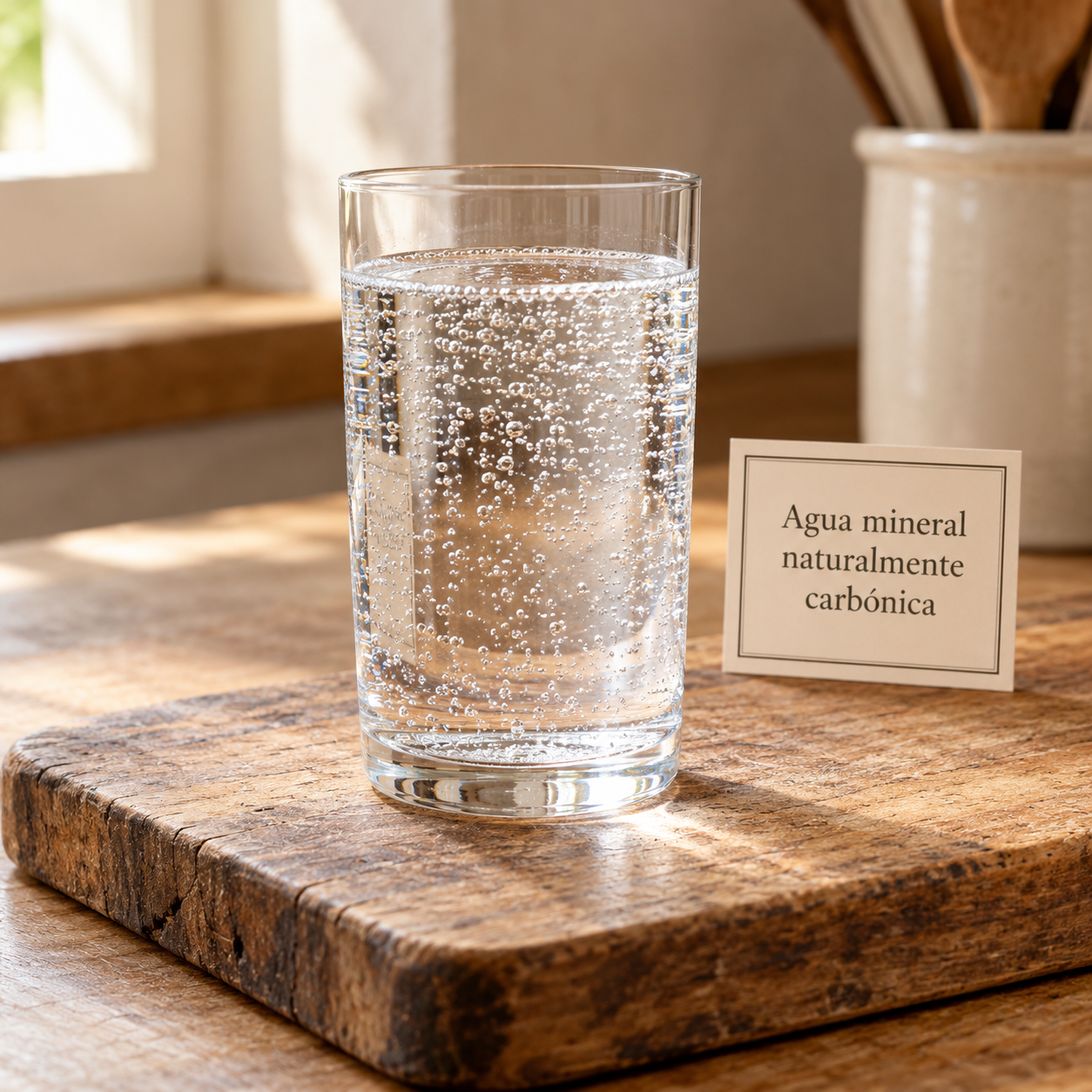 Agua mineral naturalmente carbónica