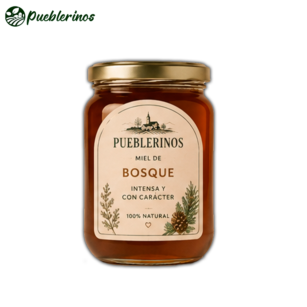 Bote de Miel Sabor Bosque 500g